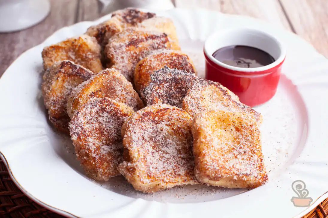 Rabanada com leite condensado