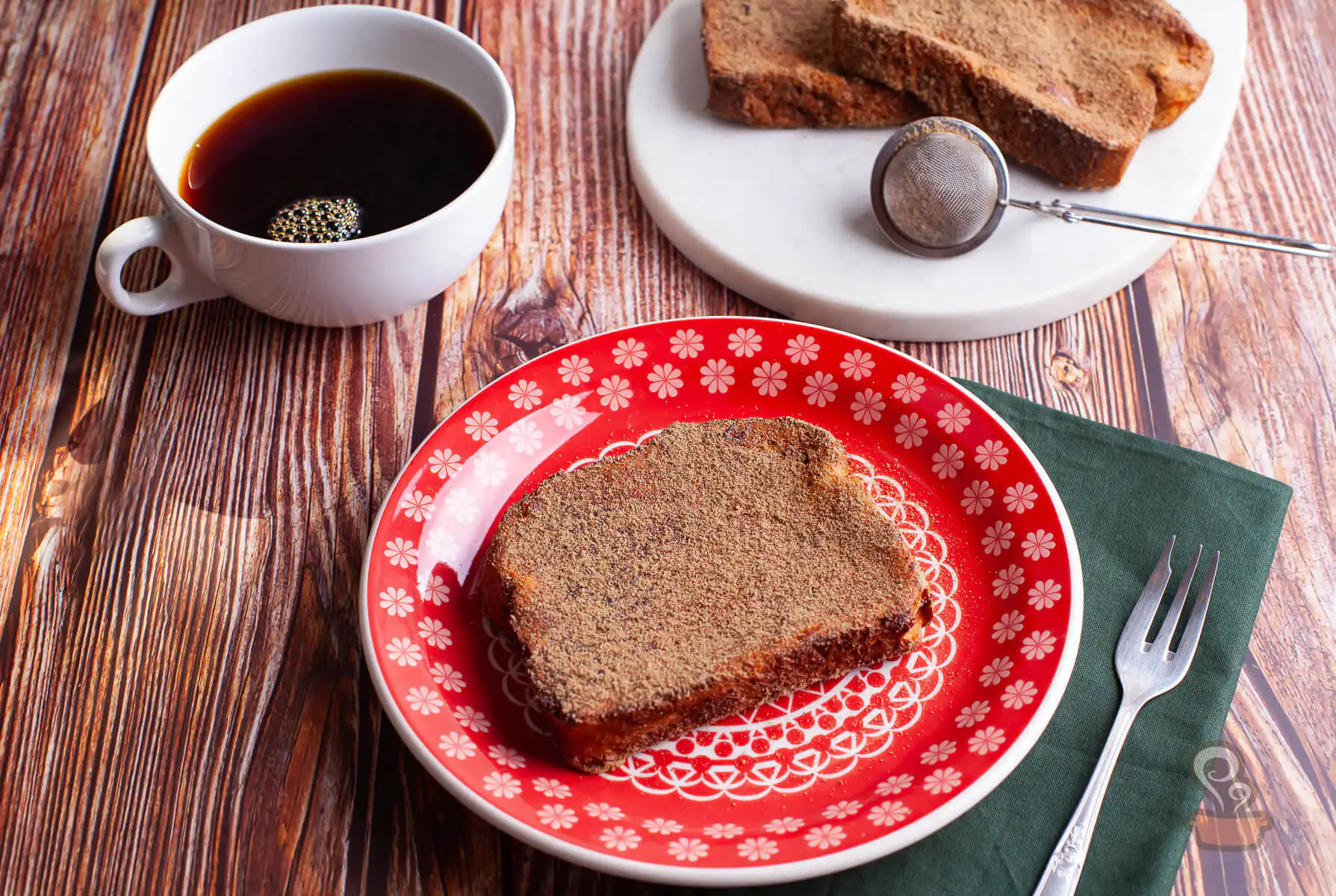 Rabanada de pão de forma