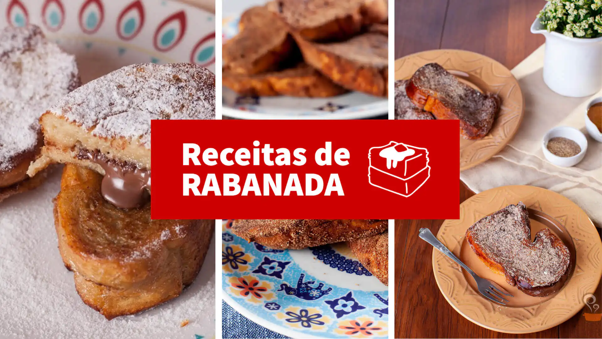 Receitas de rabanada