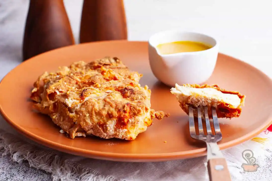 Frango com parmesão Frango com parmesão