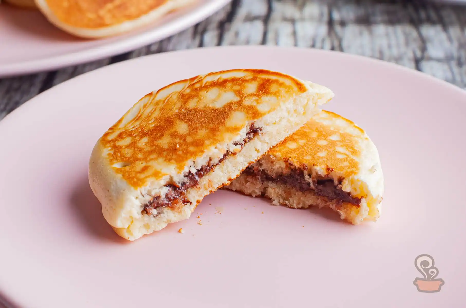 Panqueca americana recheada