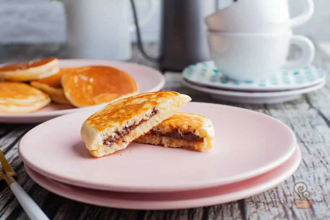 Panqueca americana recheada