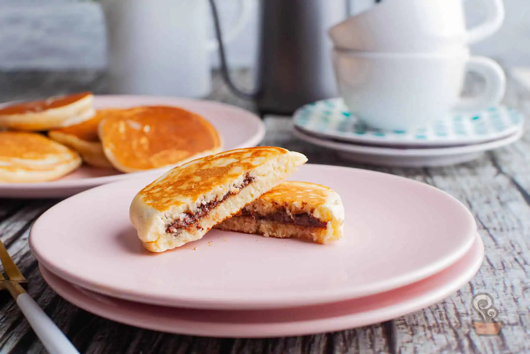 Panqueca americana recheada