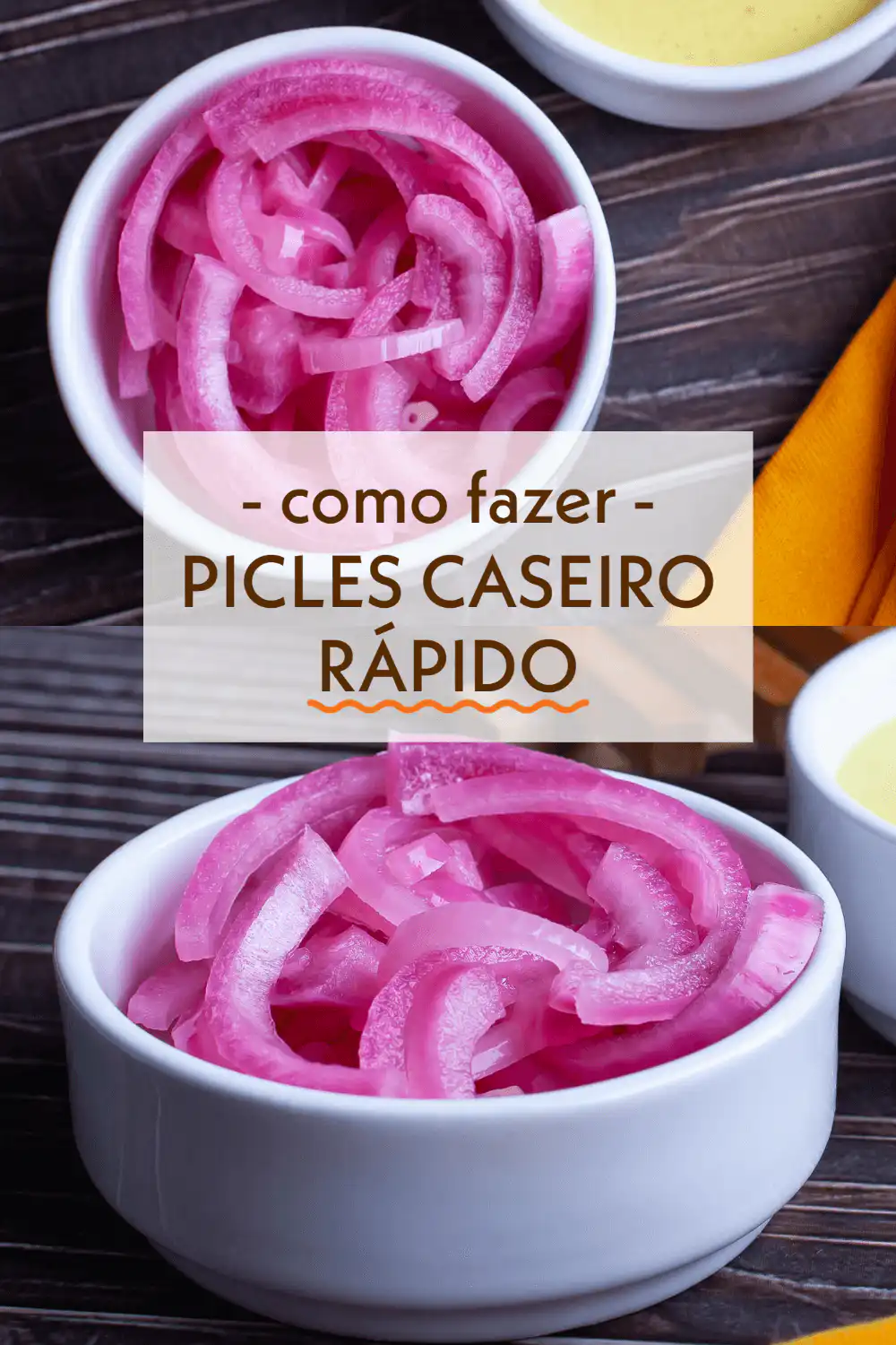 Como fazer picles rápido Como fazer picles rápido