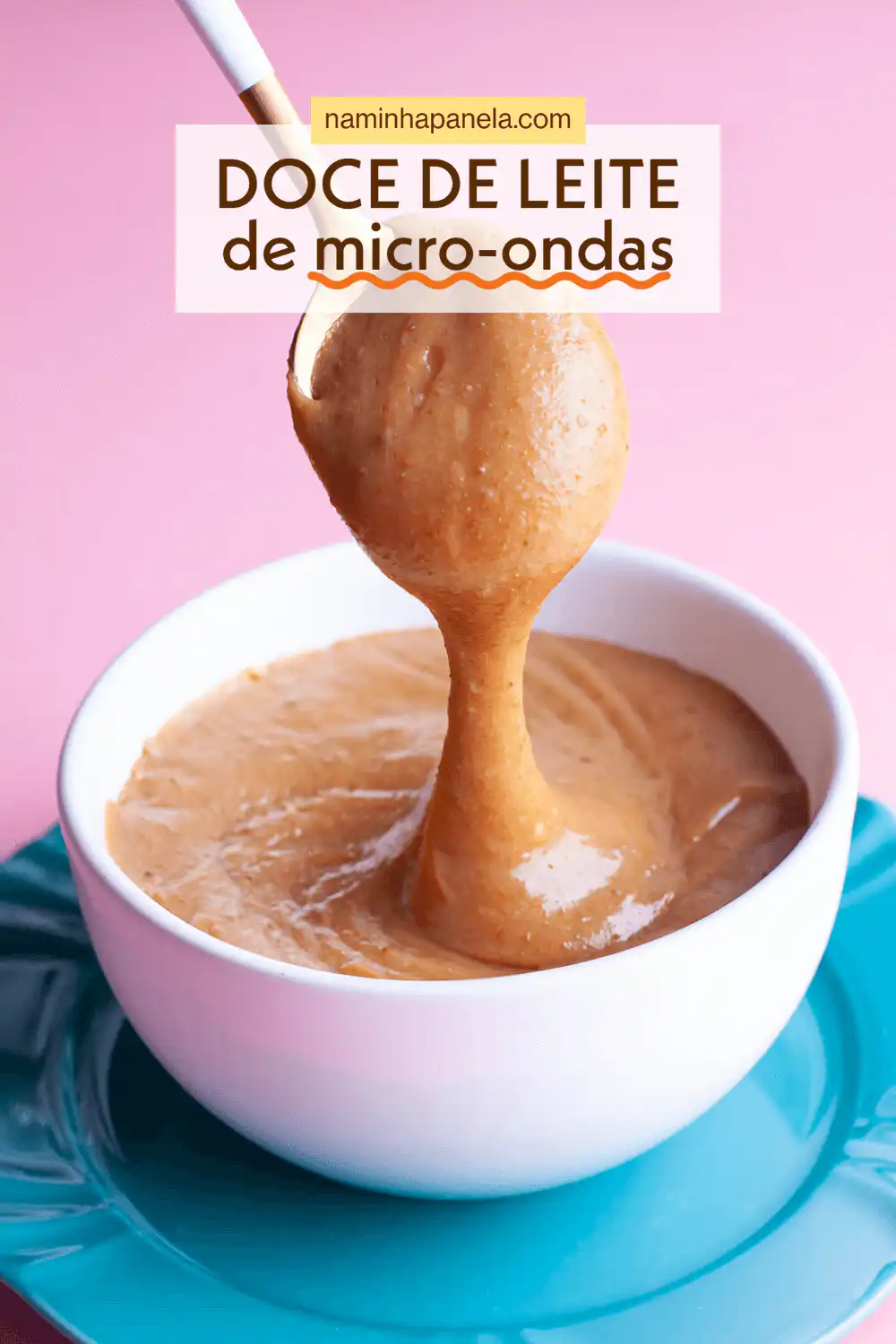 Doce de leite de micro-ondas