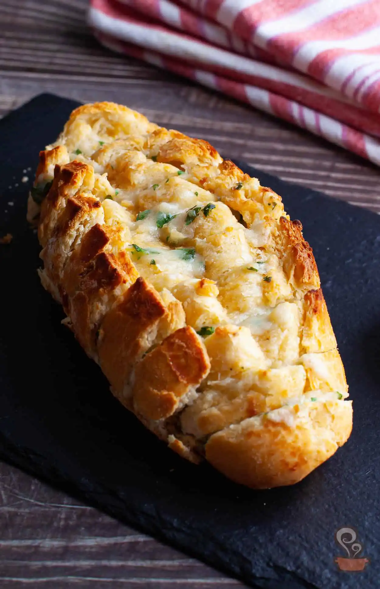 Pão de alho no forno