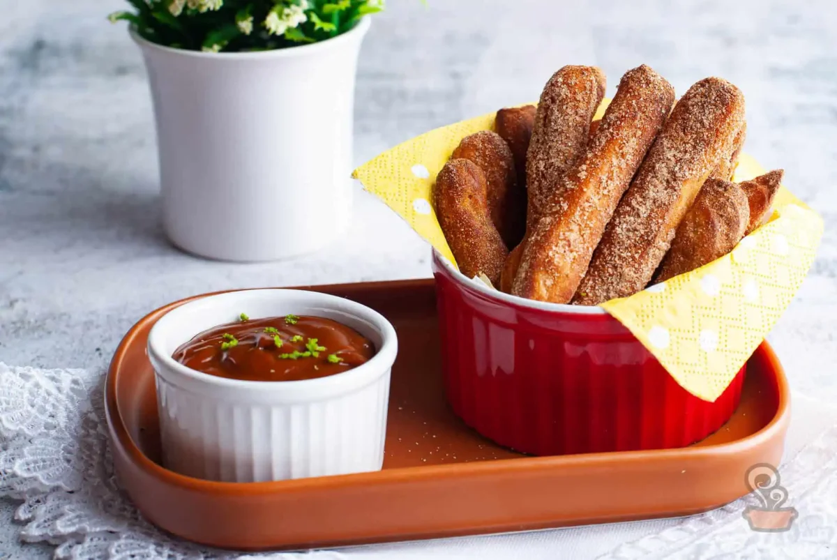 Receita de churros assado