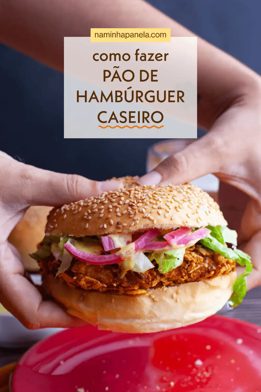 Como fazer pão de hambúrguer