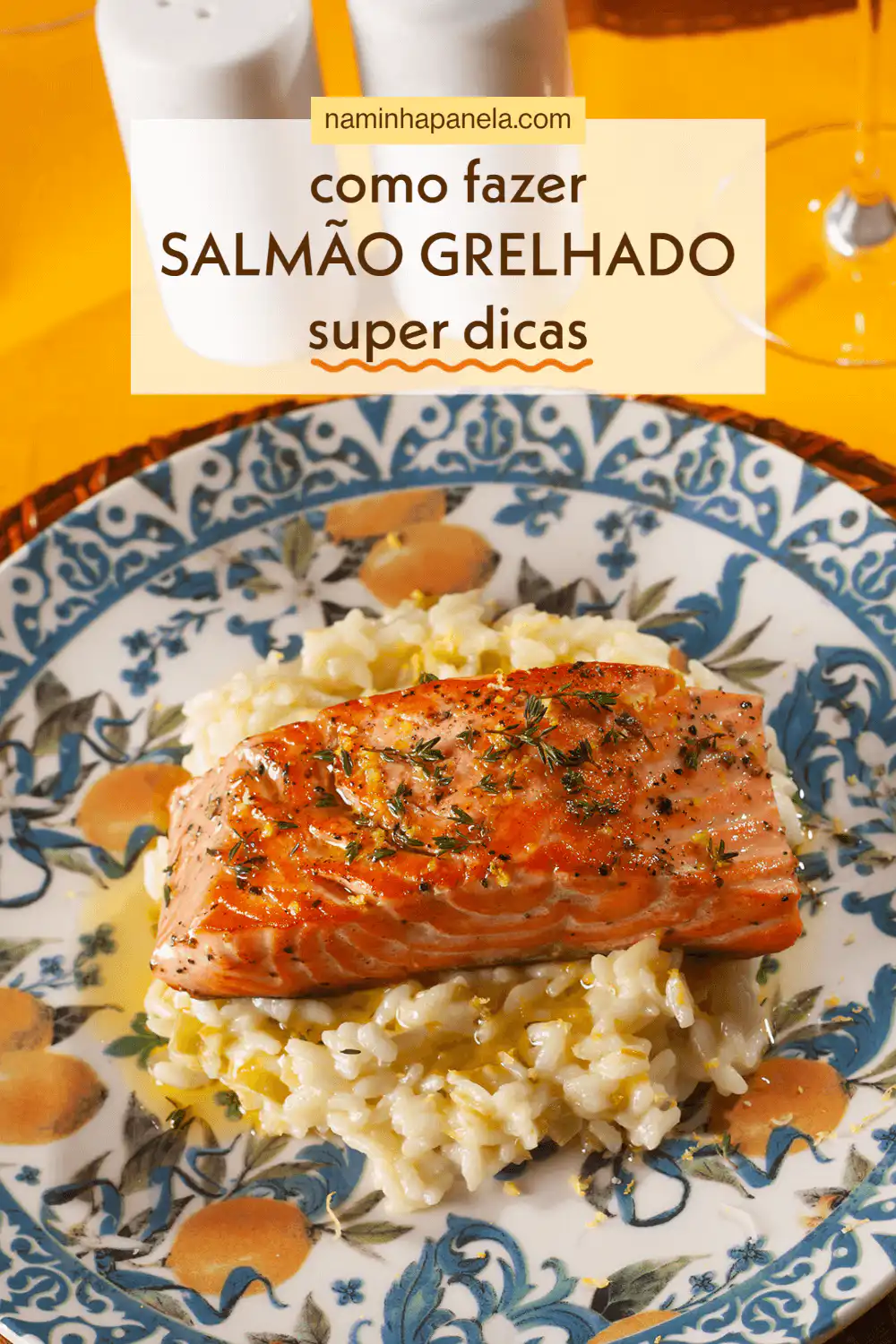 Como fazer salmão grelhado