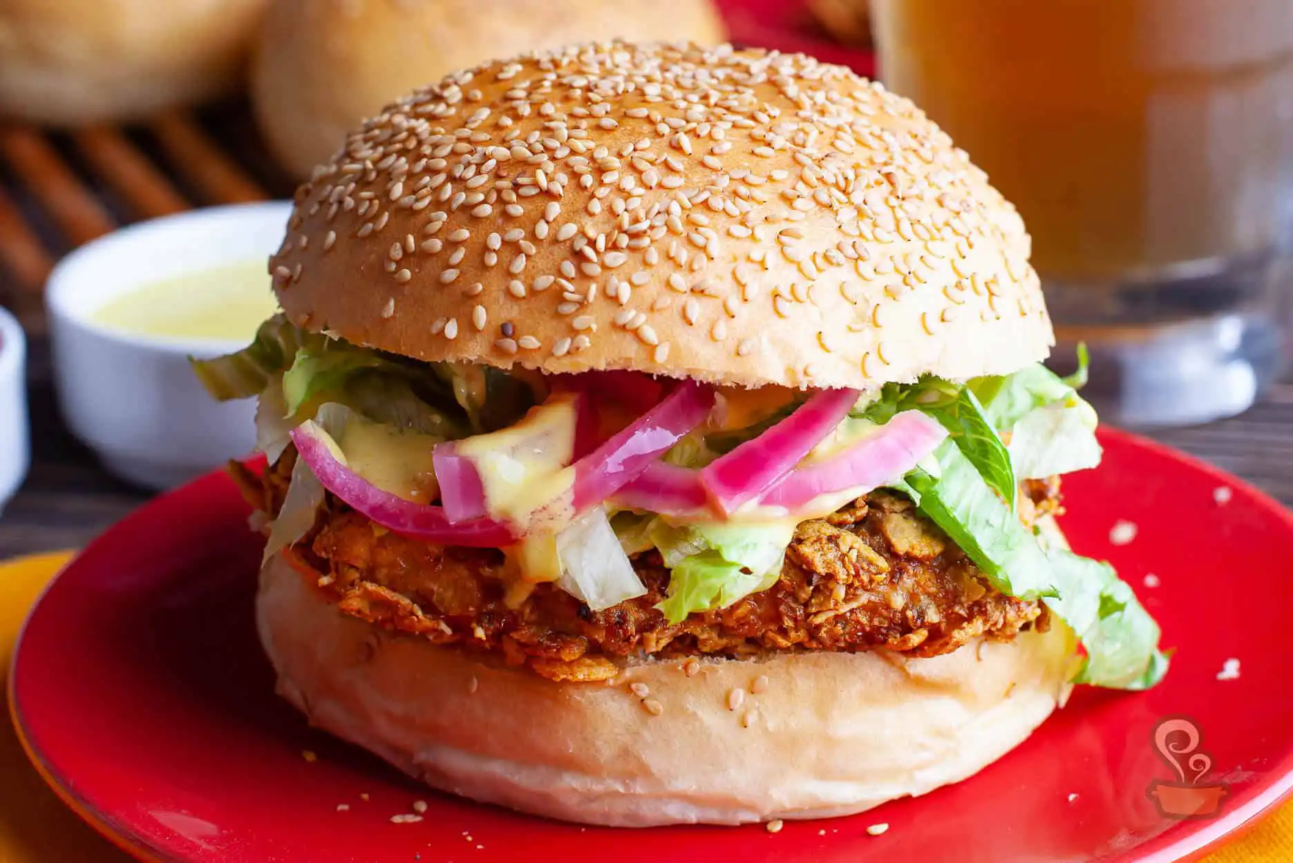 Frango crocante Frango crocante