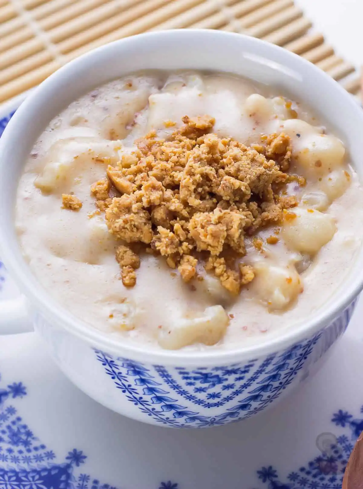 Canjica com paçoca Canjica com paçoca