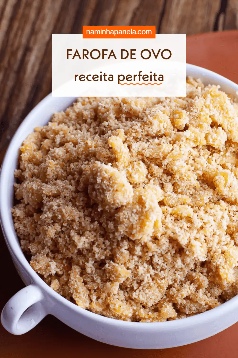 Farofa de ovo Farofa de ovo