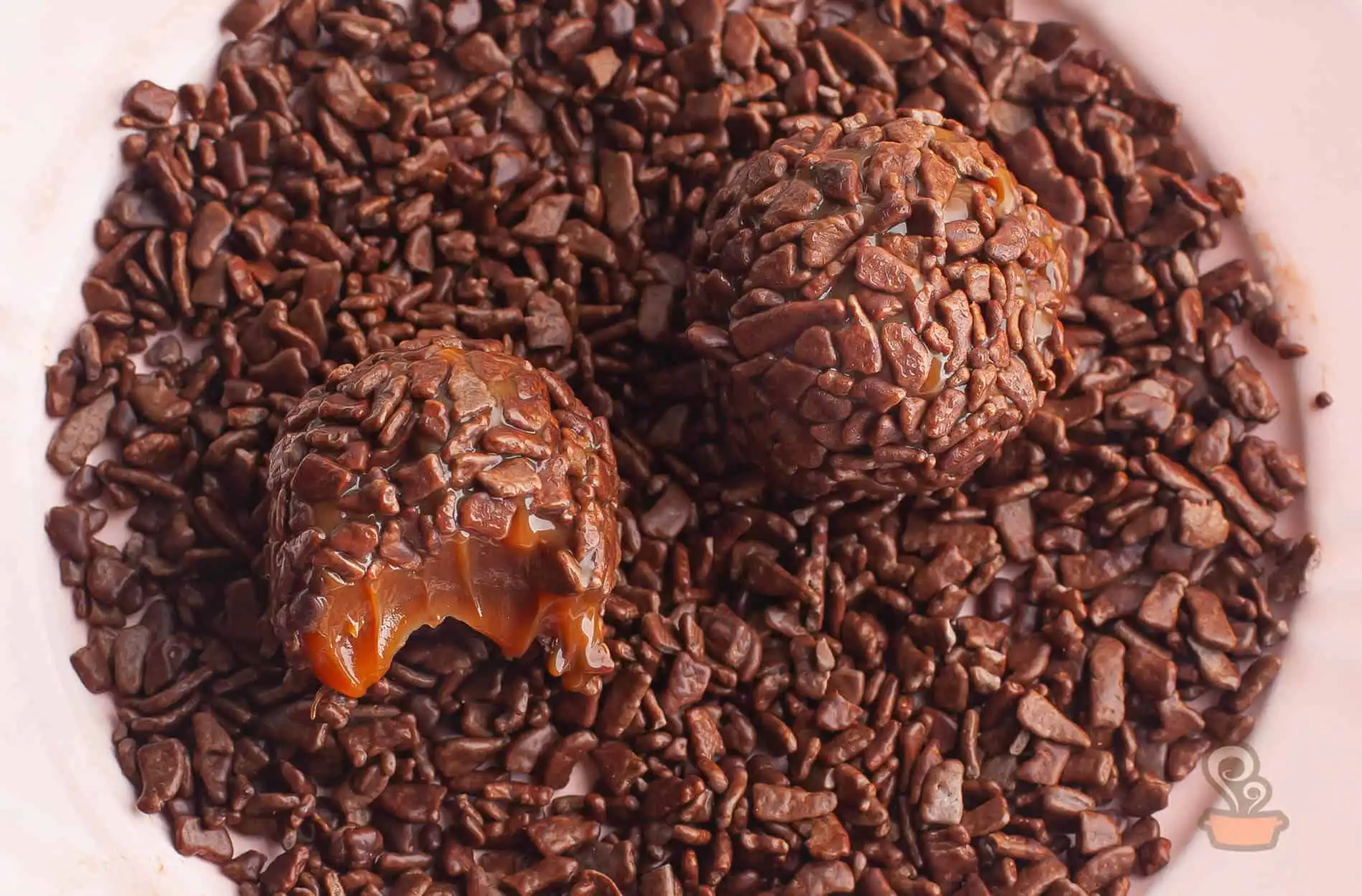 Brigadeiro de caramelo salgado