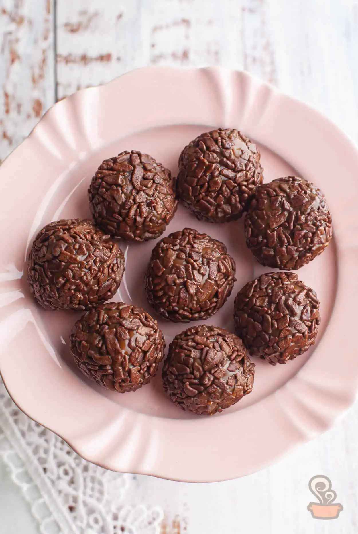 Brigadeiro de caramelo salgado