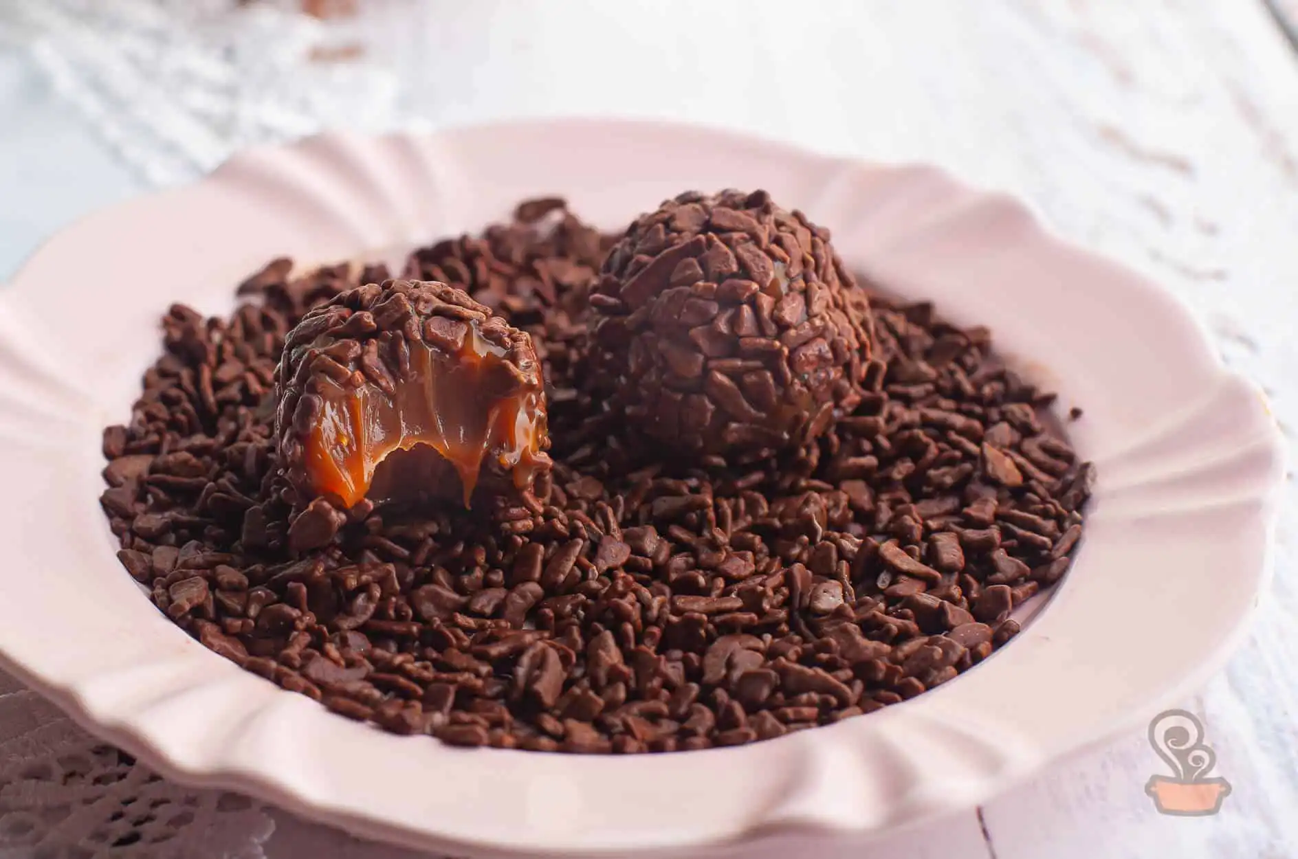 Brigadeiro de caramelo salgado