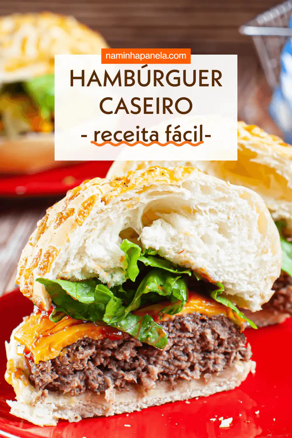 Hambúrguer caseiro fácil