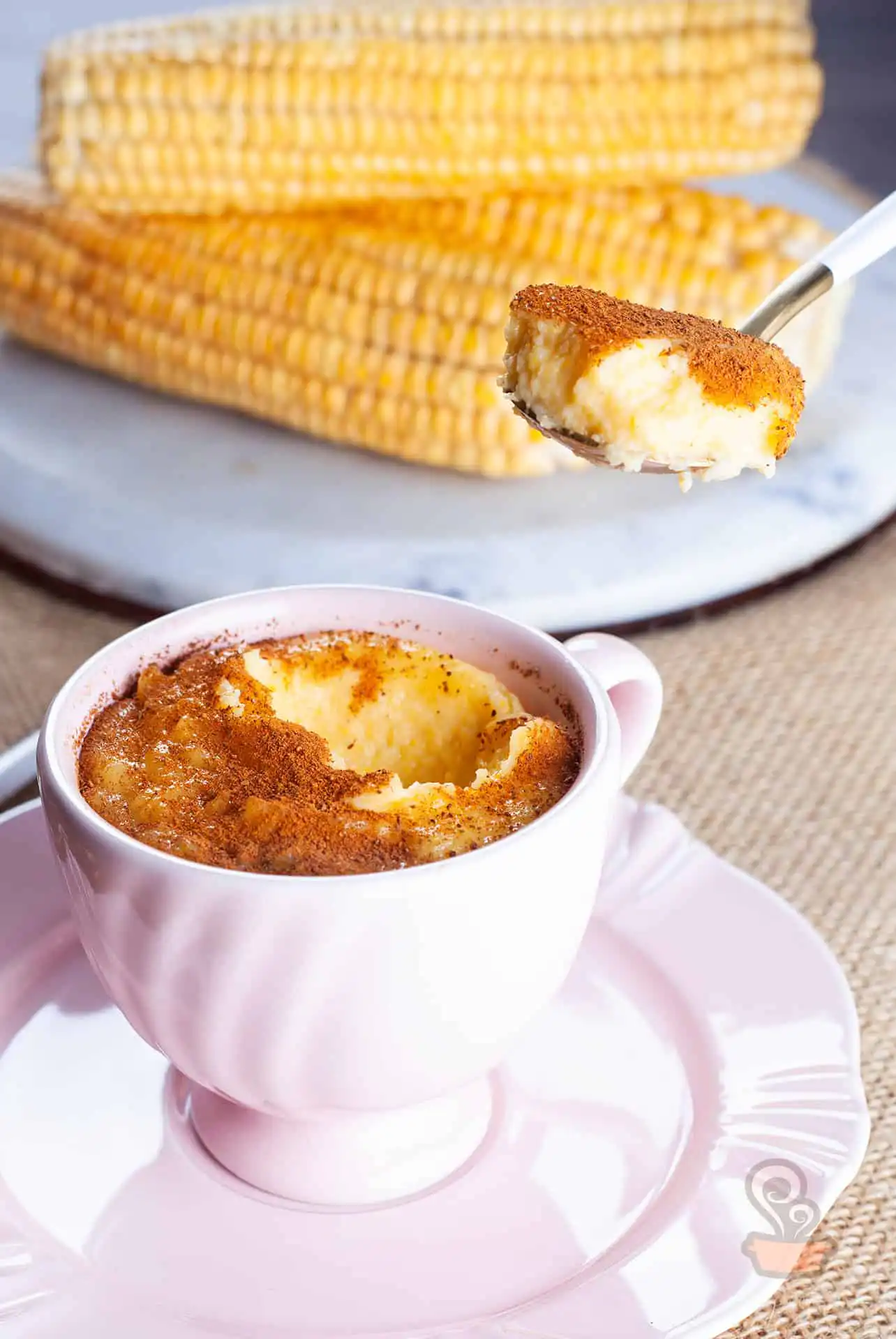 Curau de milho de lata Curau de milho de lata