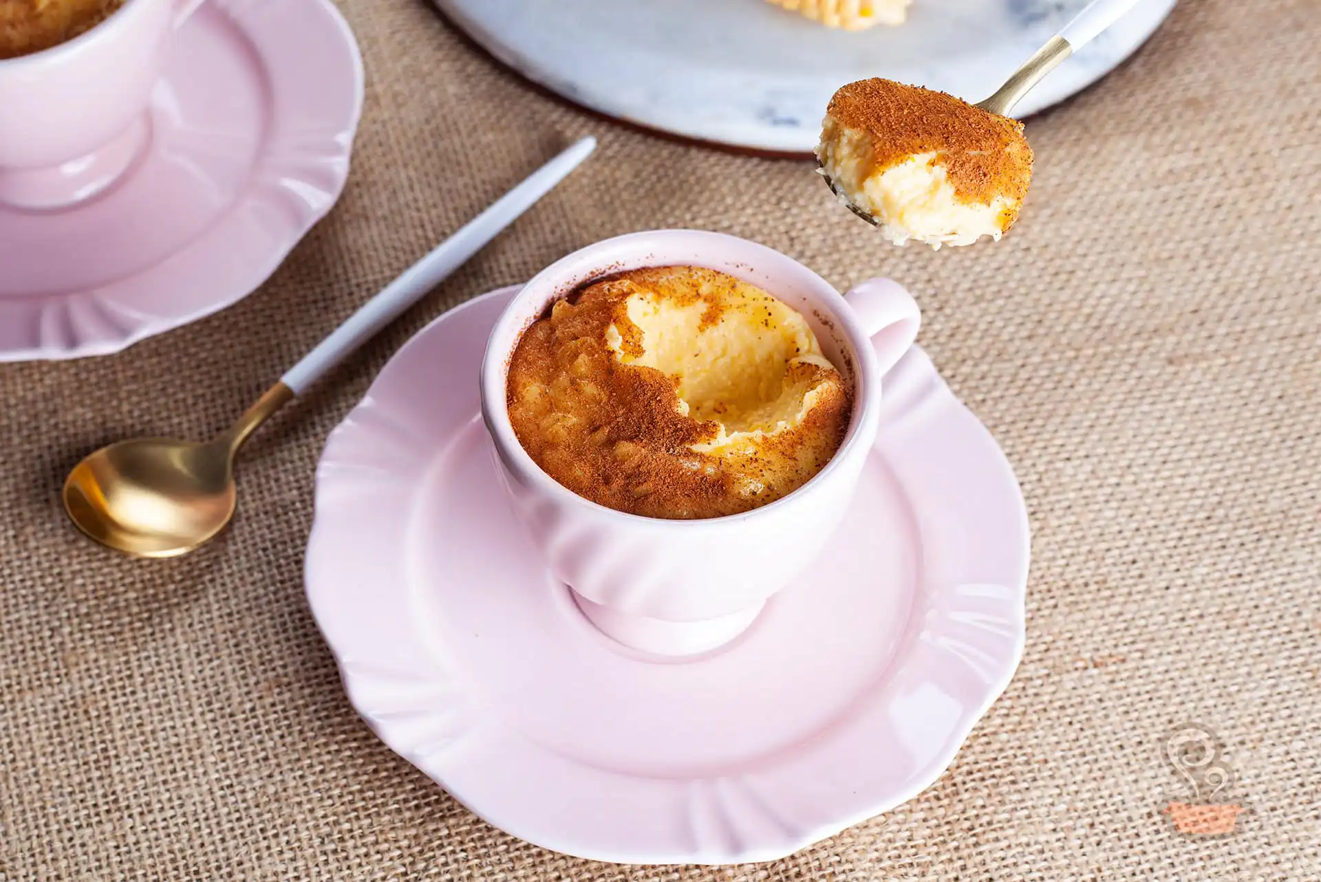 Curau de milho de lata