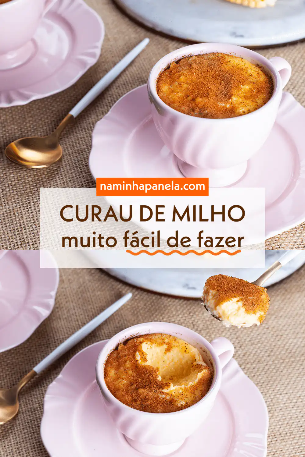 Curau de milho de lata Curau de milho de lata