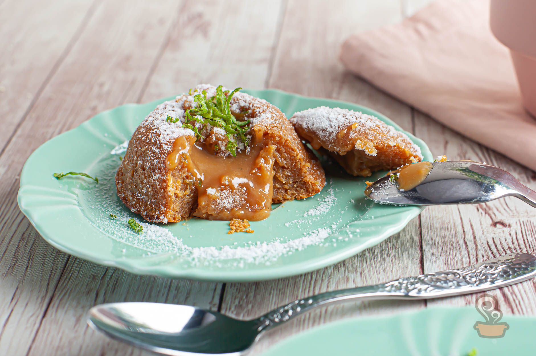Petit gateau de doce de leite