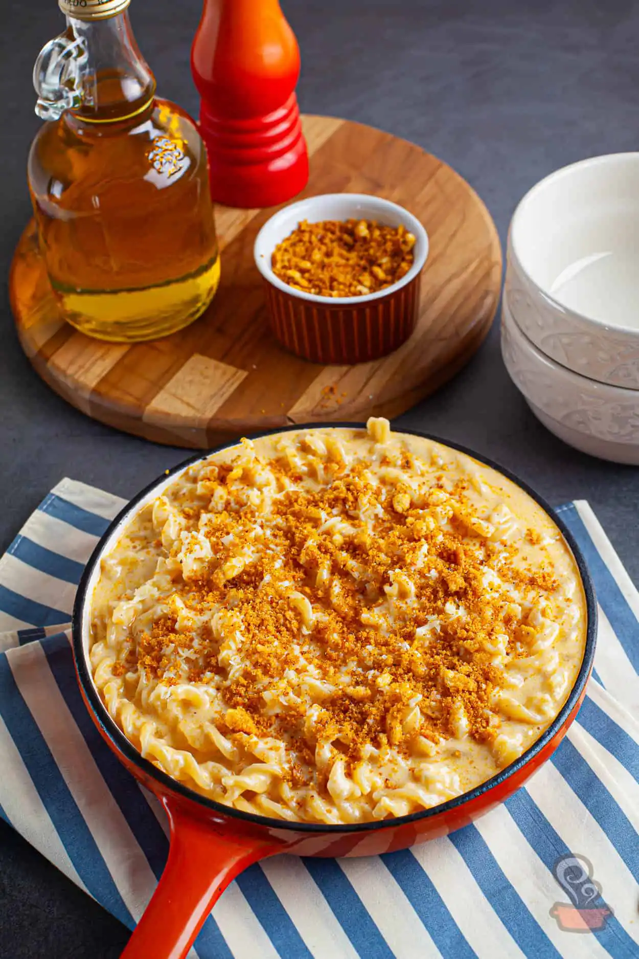 Macarrão com queijo Macarrão com queijo