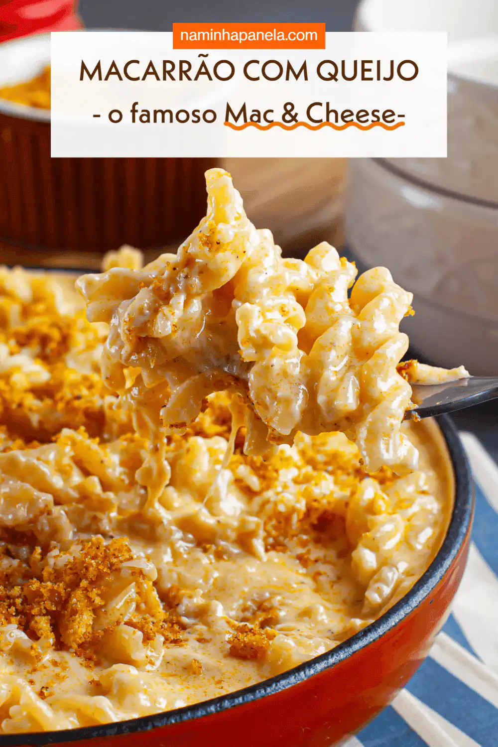 Macarrão com queijo Macarrão com queijo