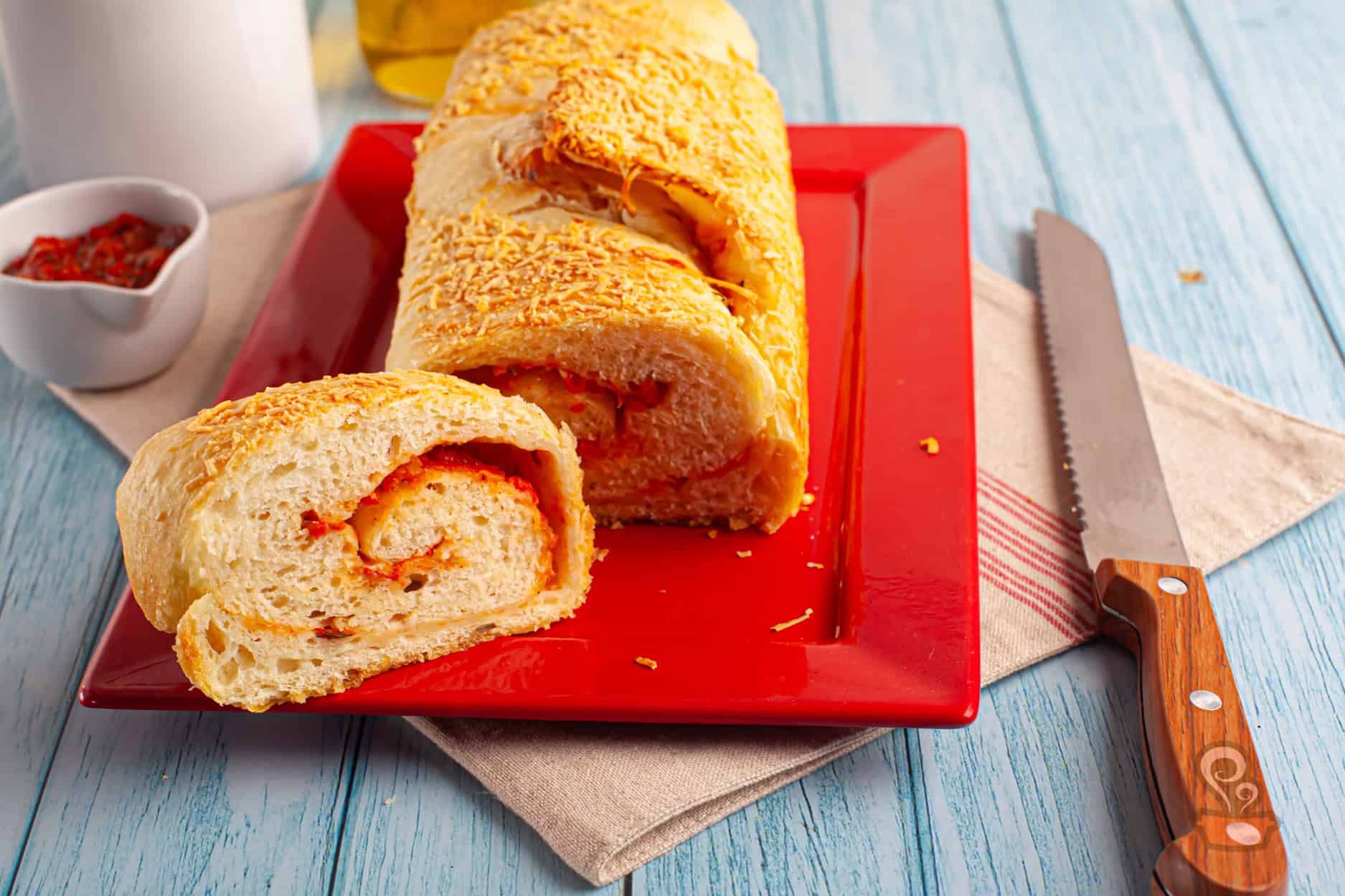 Pão pizza fácil