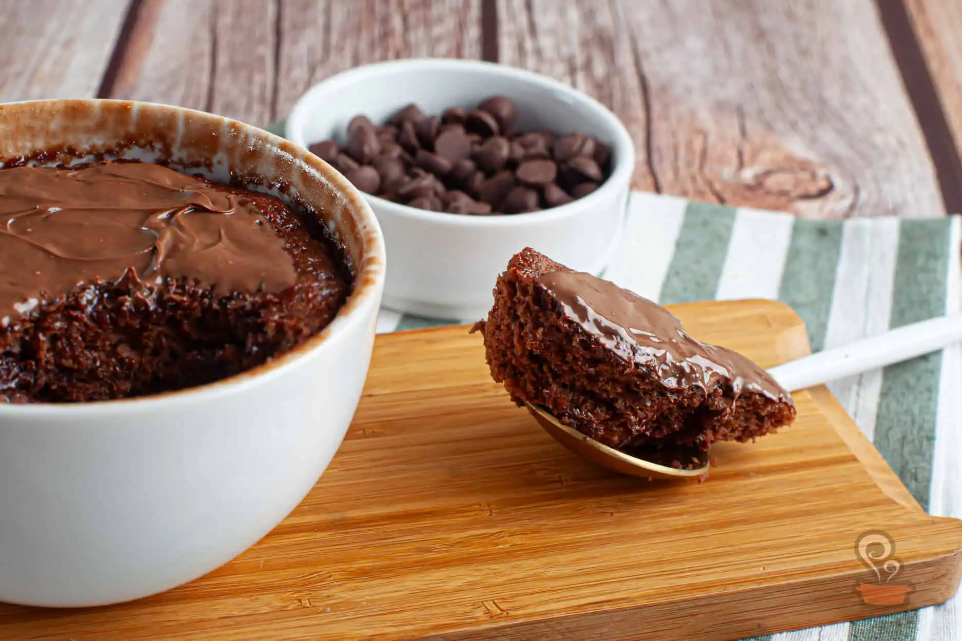 Bolo de nutella rápido