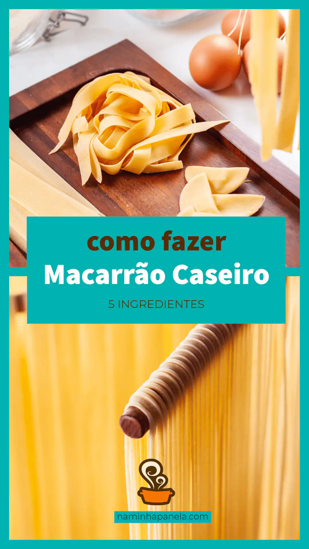Como fazer macarrão caseiro