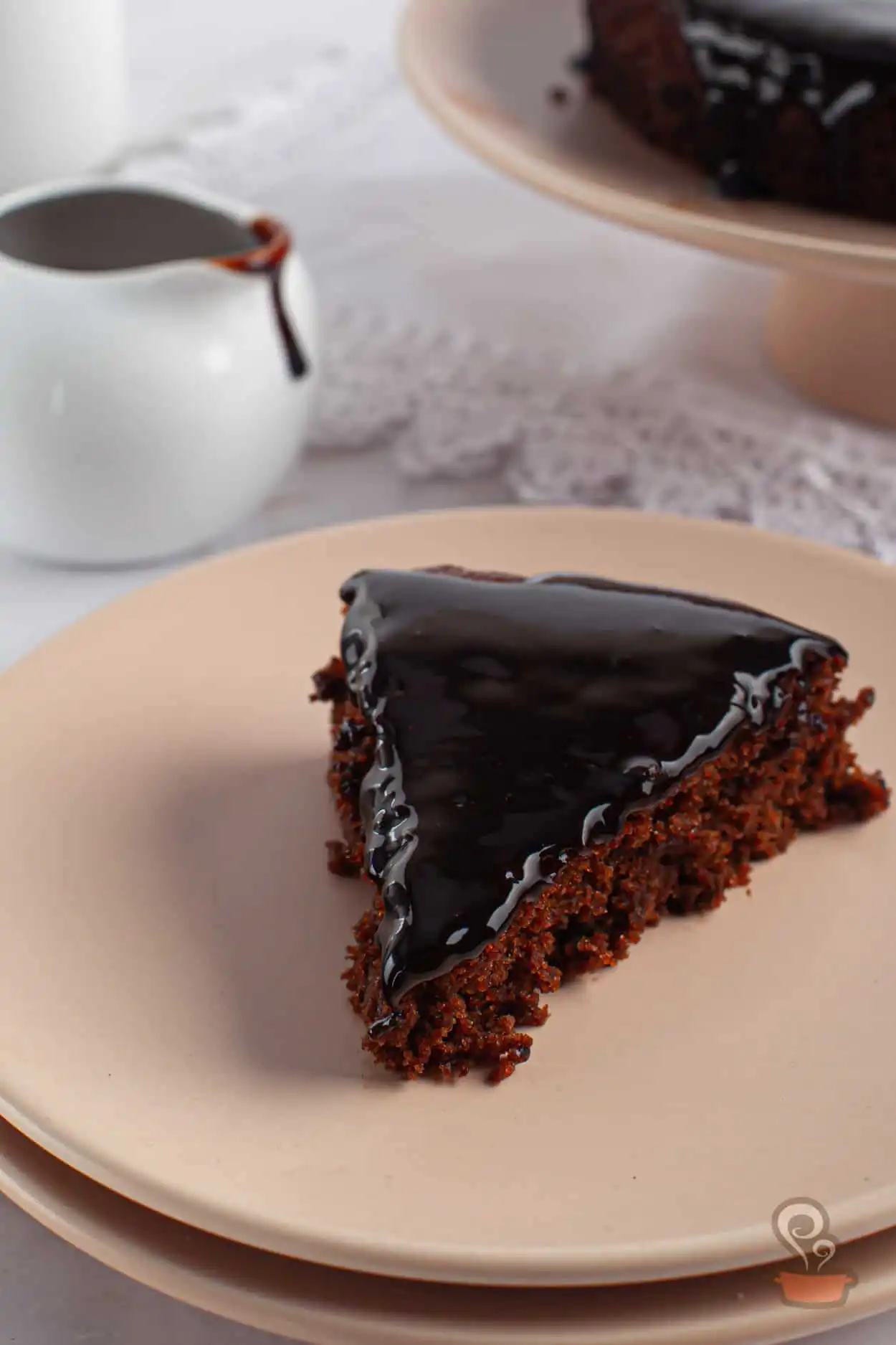 Bolo vegano de chocolate