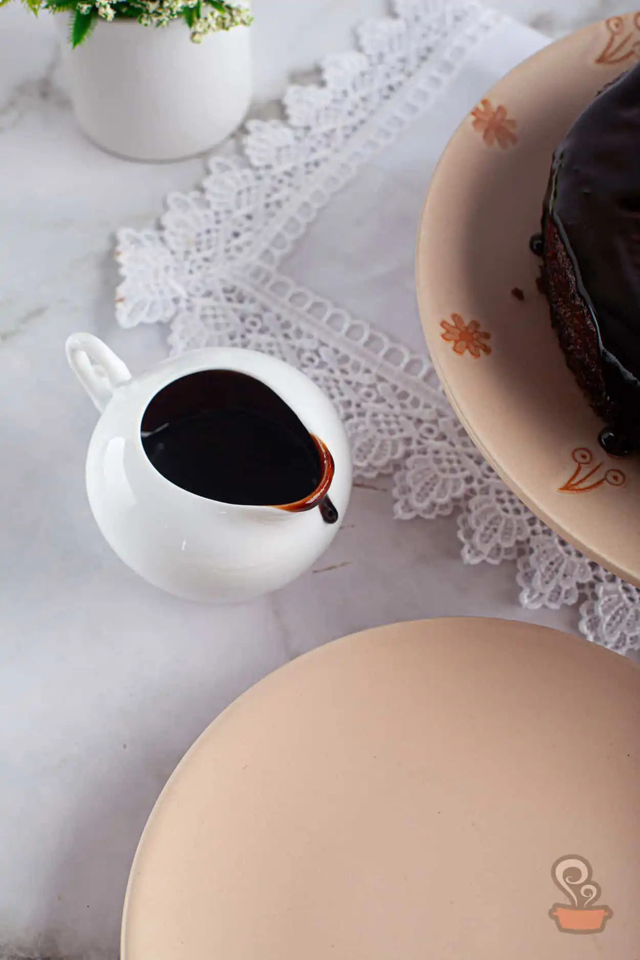 Calda de chocolate vegana Calda de chocolate vegana