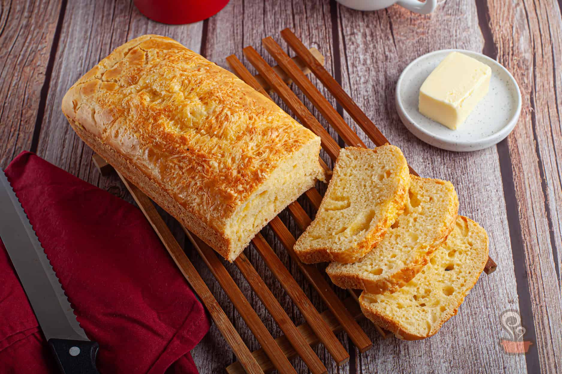 Pão de forma sem glúten