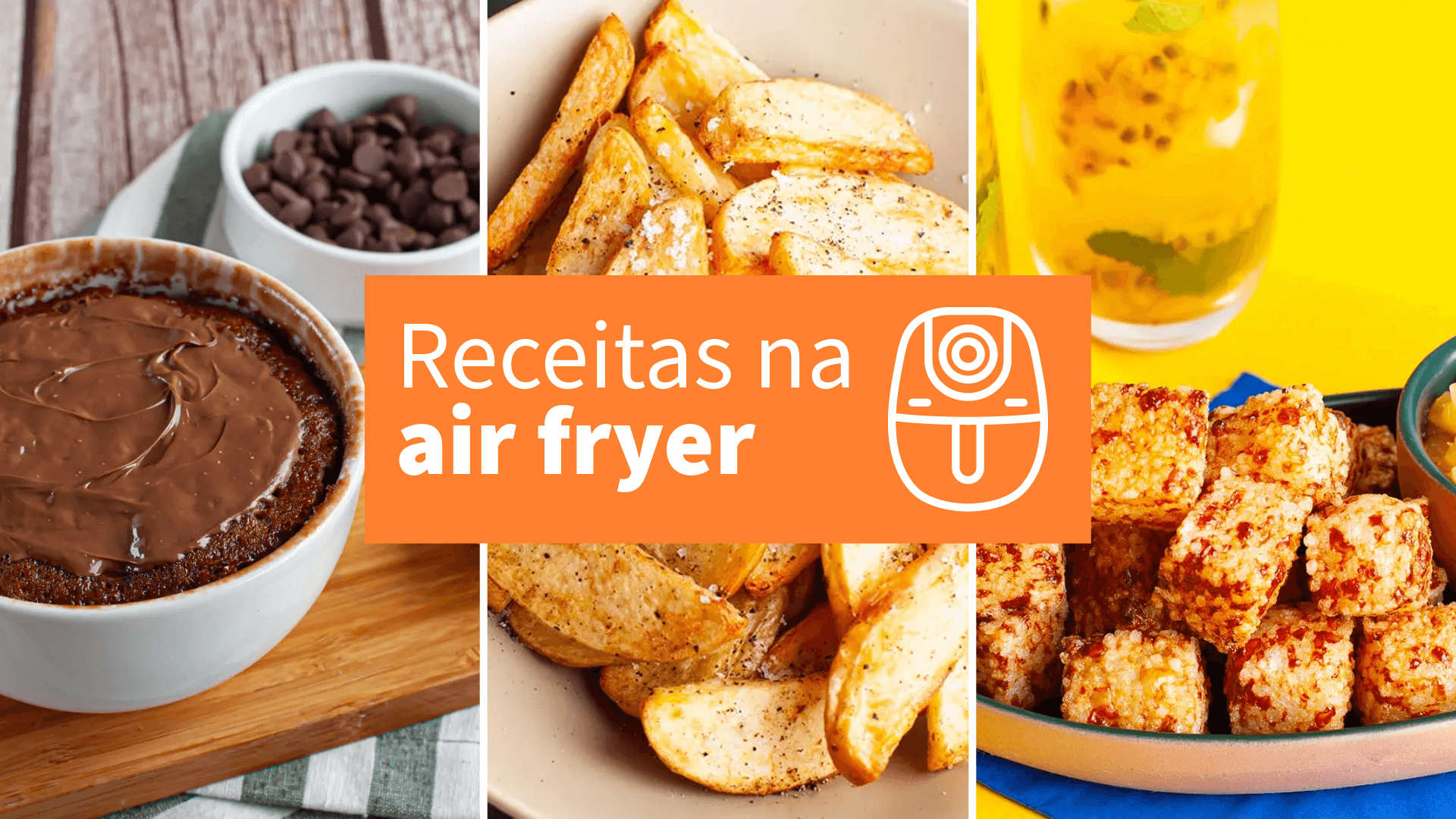 Receitas na air fryer