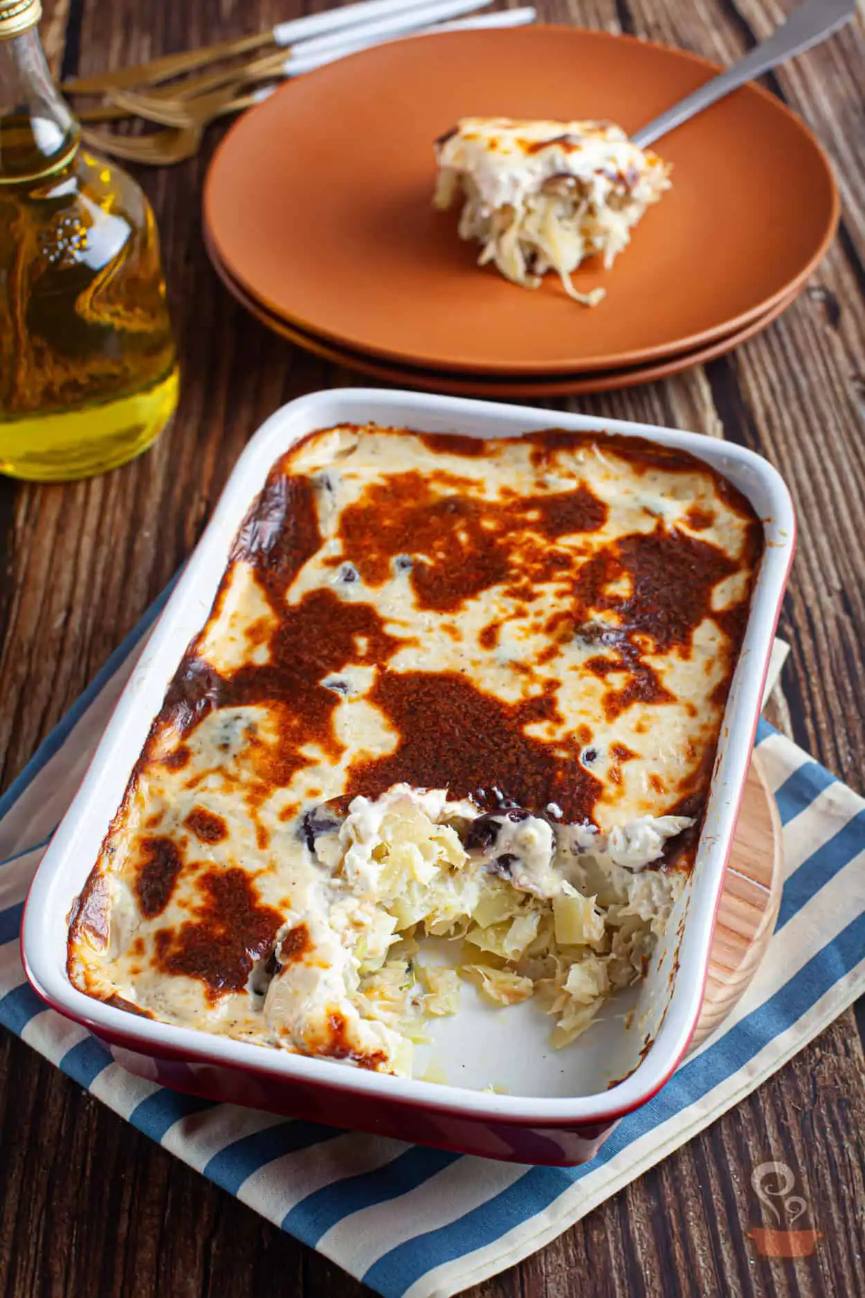 bacalhau cremoso gratinado Bacalhau cremoso gratinado