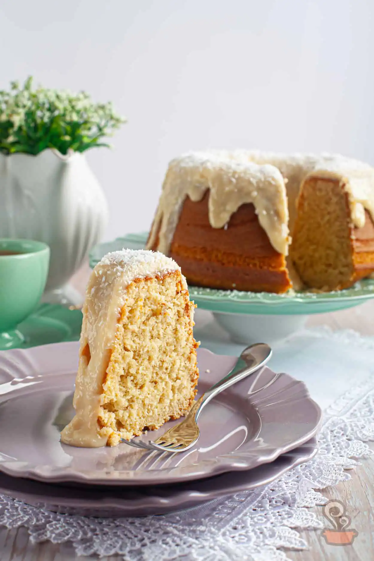 Bolo de coco Bolo de coco