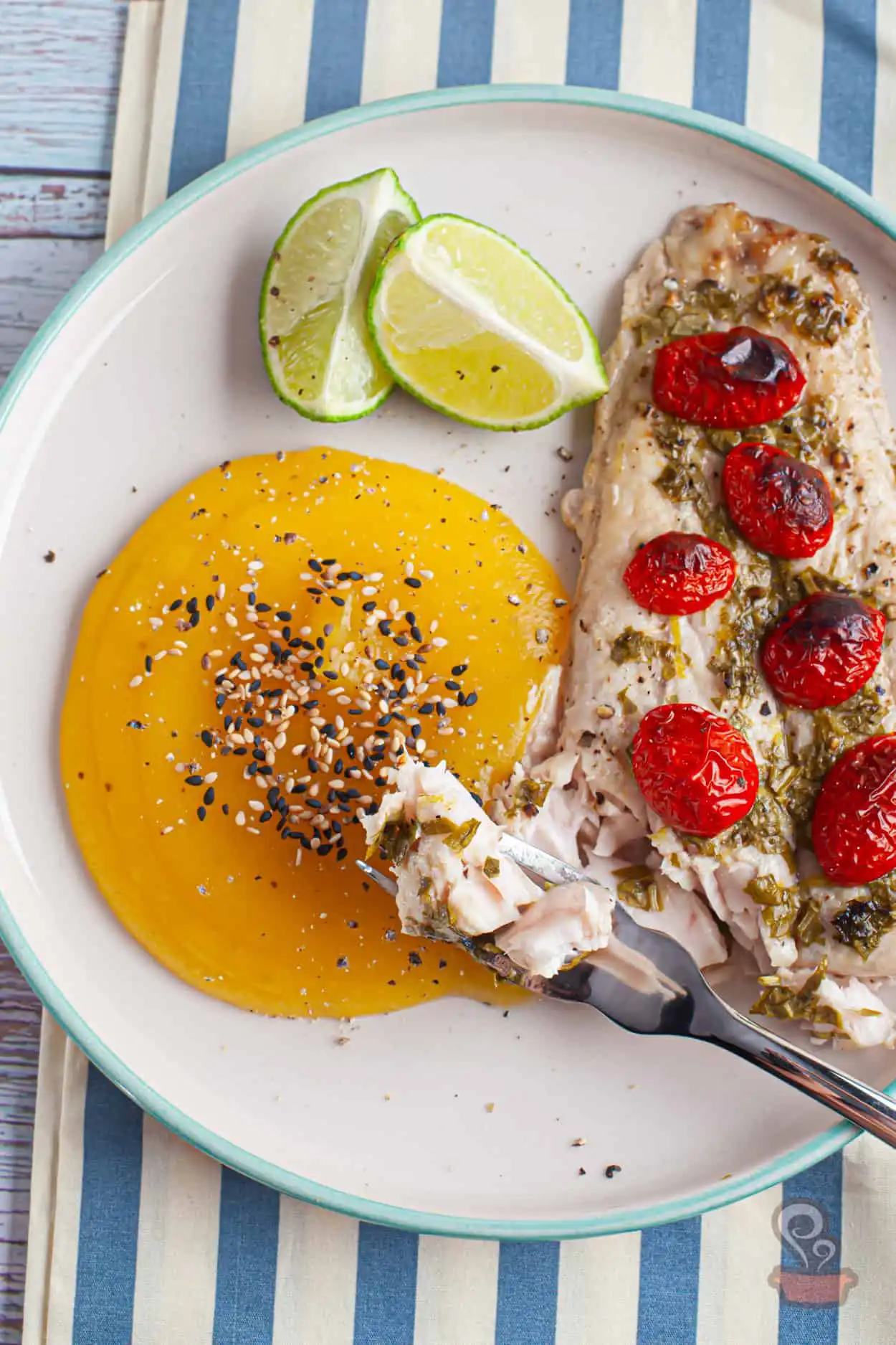 Filé de peixe na air fryer Filé de peixe na air fryer