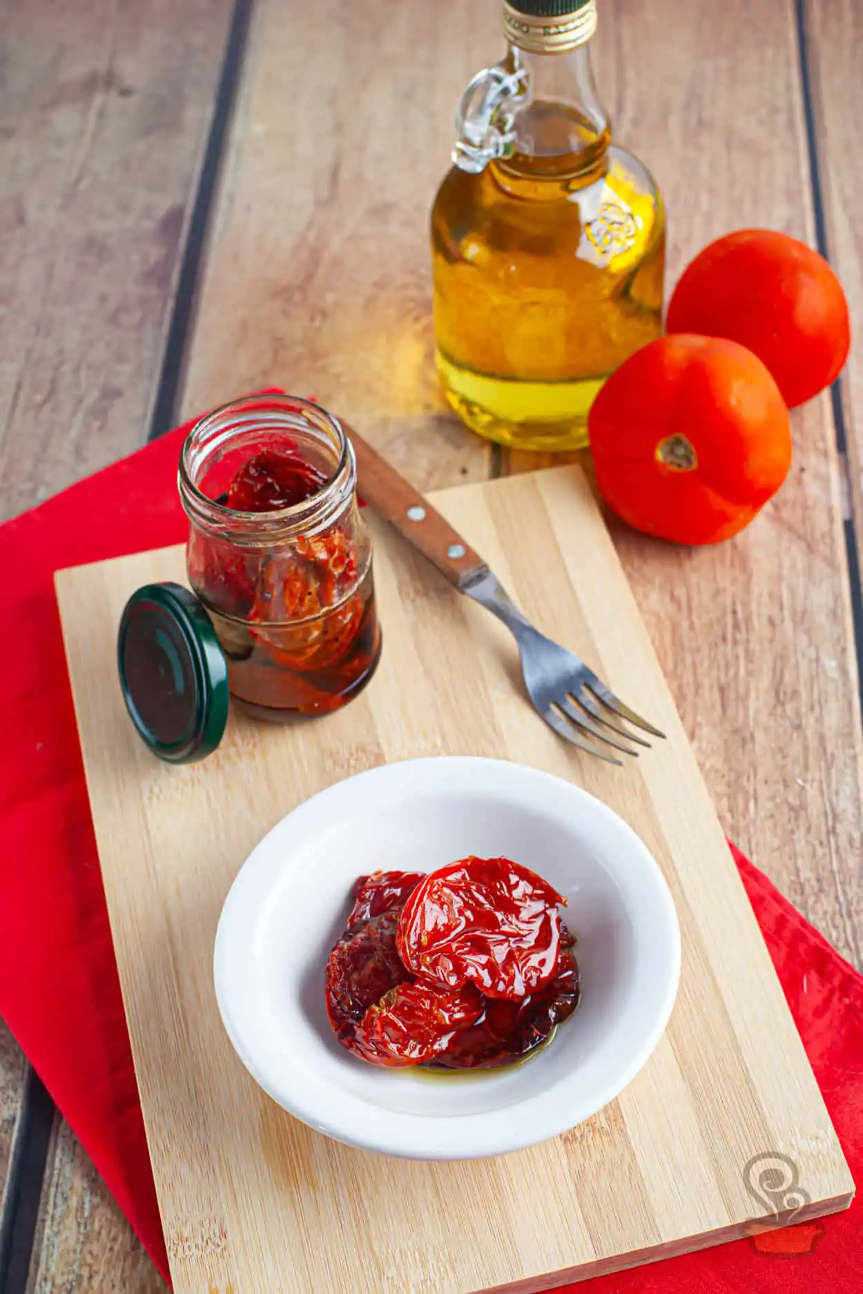 Tomate seco na airfryer Tomate seco na airfryer