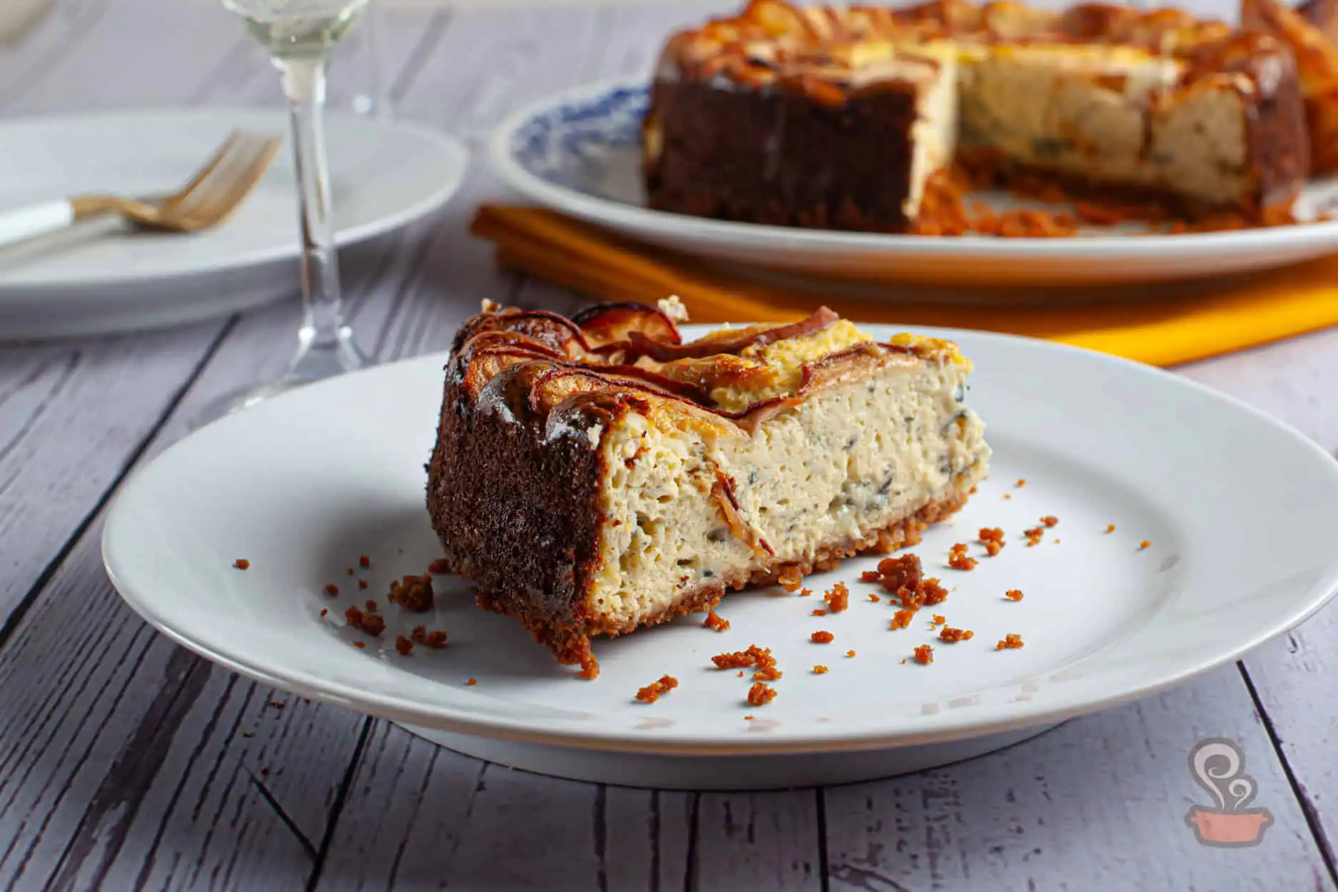 Quiche de gorgonzola