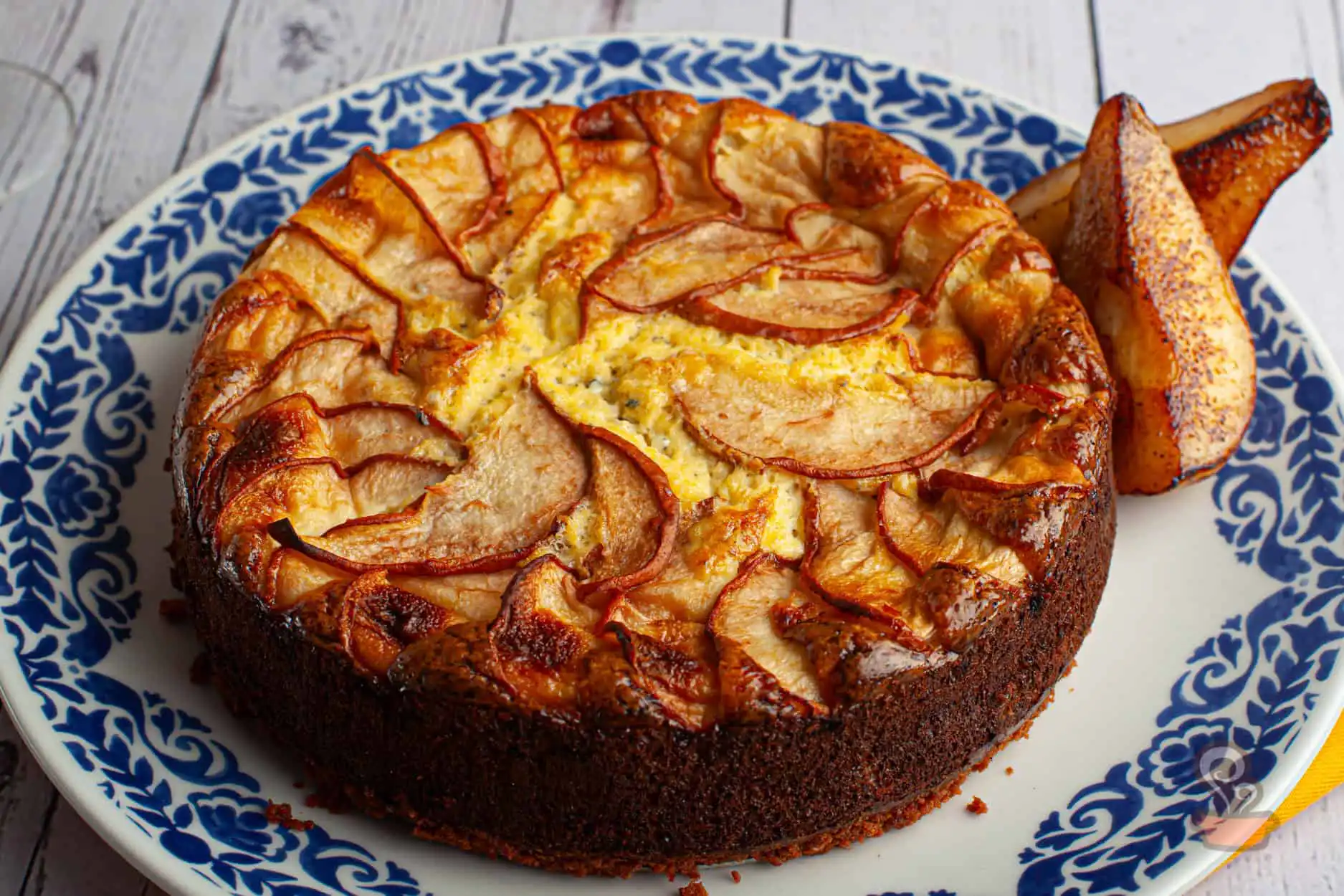 Quiche de gorgonzola