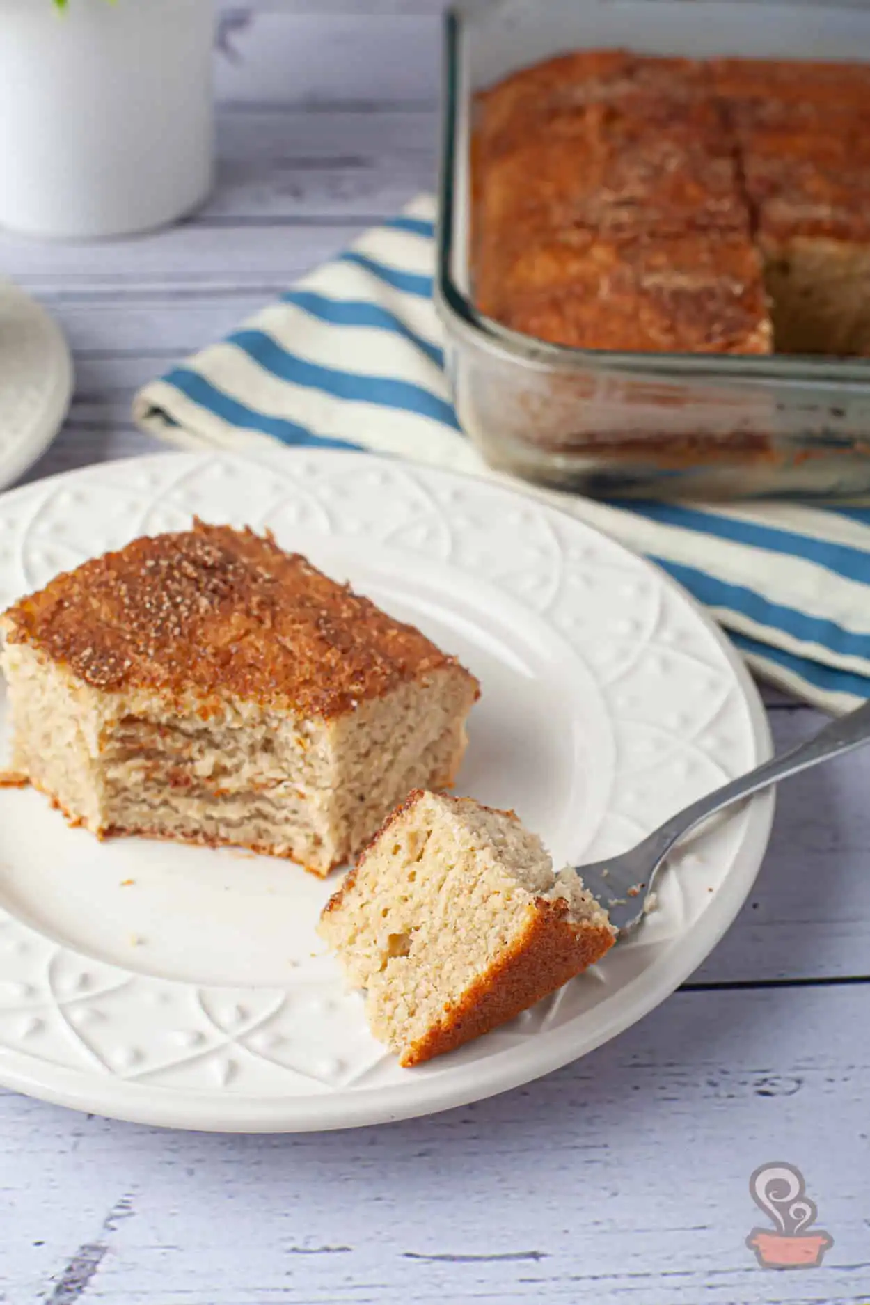 Bolo de banana de liquidificador