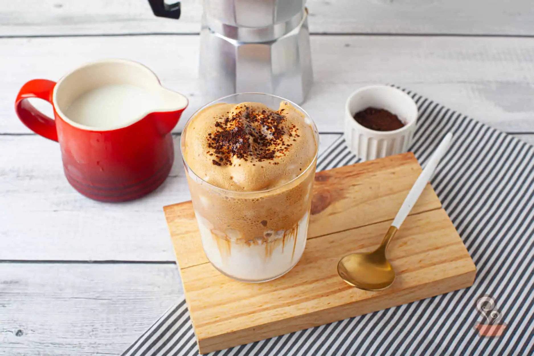 Café gelado cremoso