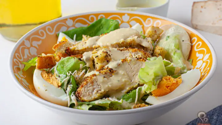 Salada Caesar Saudável
