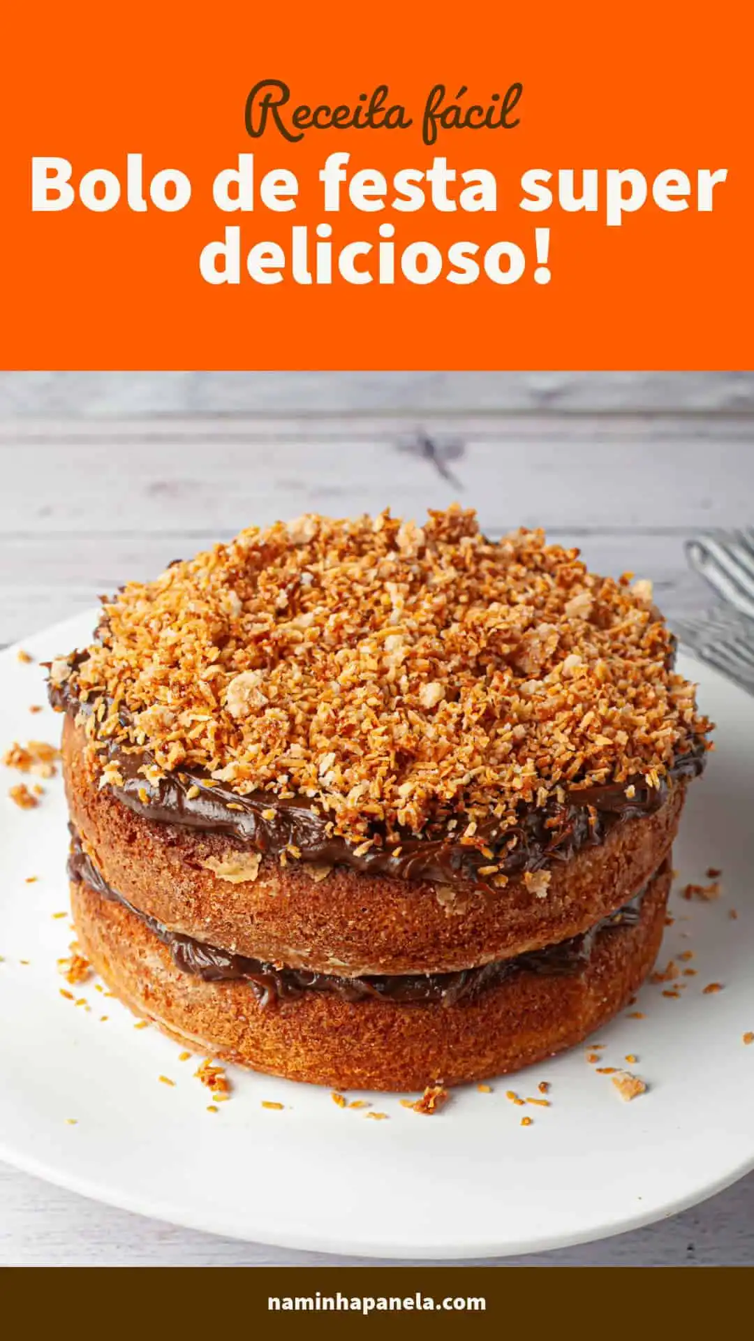 Bolo de aniversário fácil