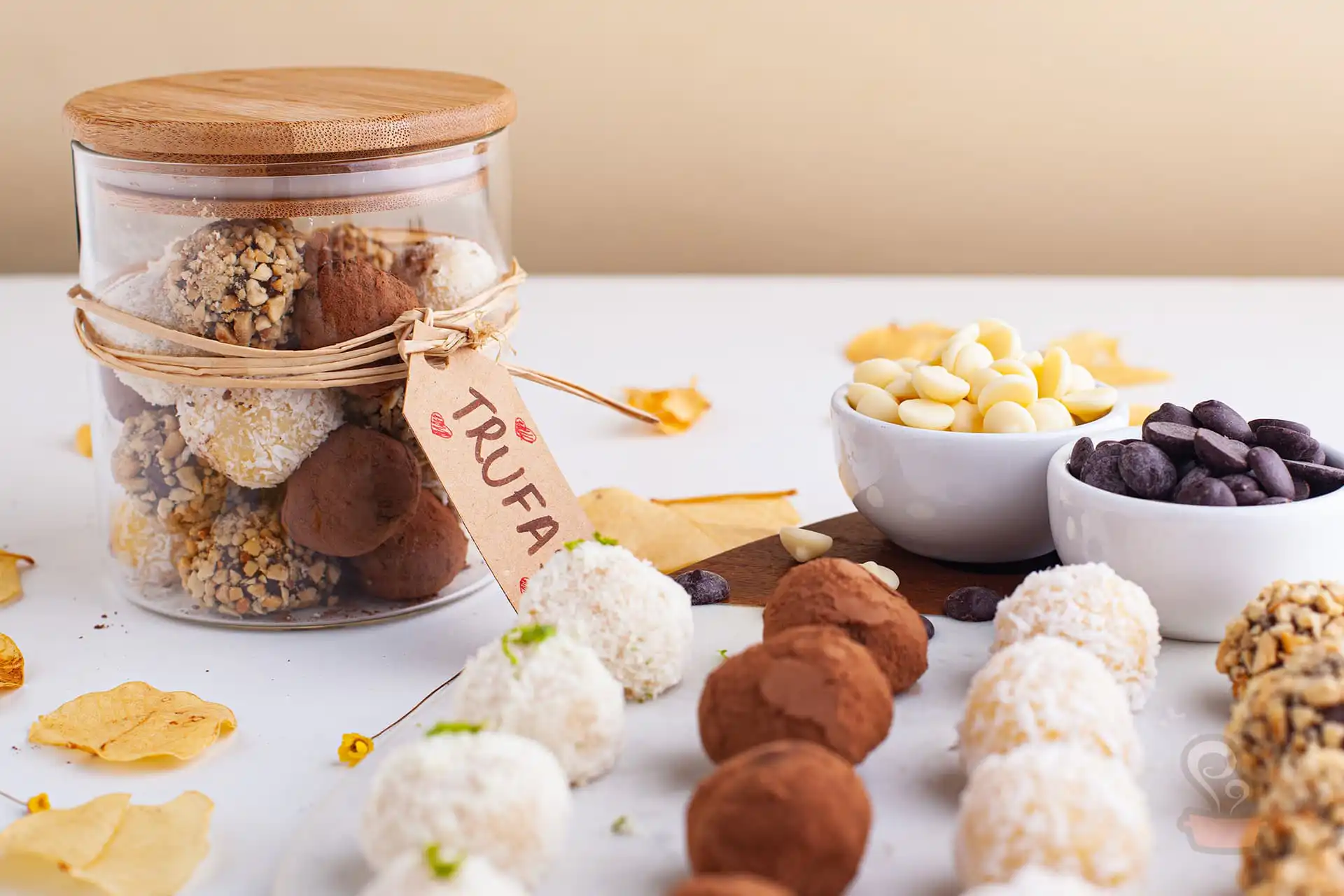 Como fazer trufas de chocolate