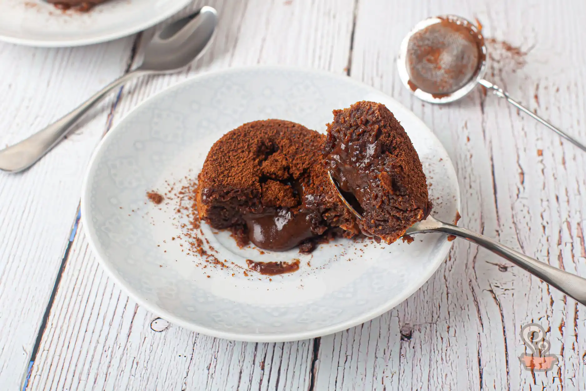 Petit gateau de chocolate